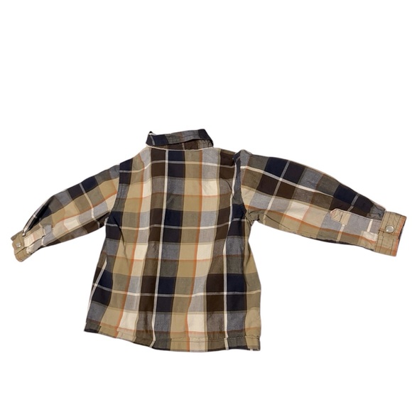 WonderKids Snap Button Down Dress Shirt - Picture 3 of 6